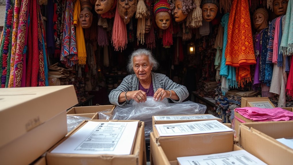 Peruvian Handicraft Resources and Buying Context - Shipping Peruvian Handicrafts Home: Customs Rules and Safe Packing